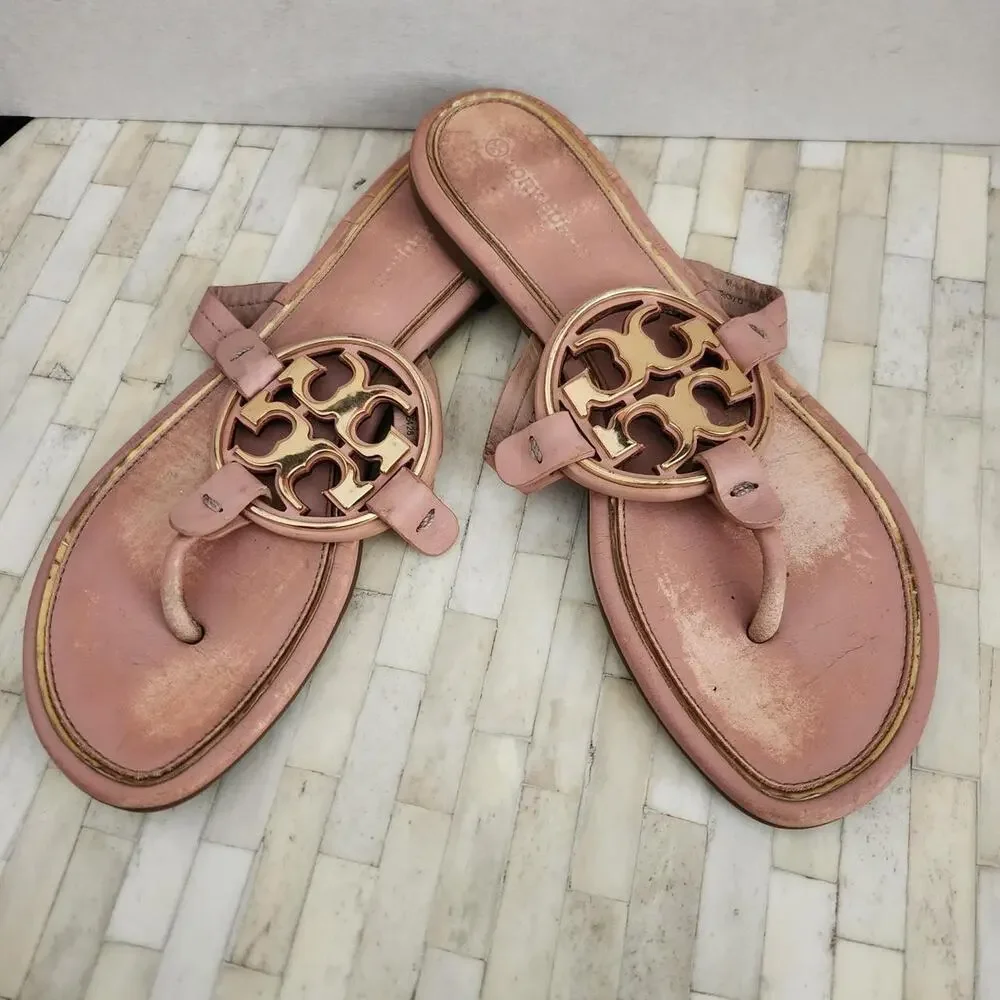 Tory Burch Miller leather thong sandals